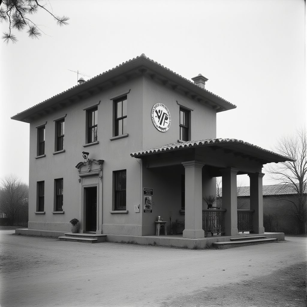 Histórica primera estación YPF en Argentina