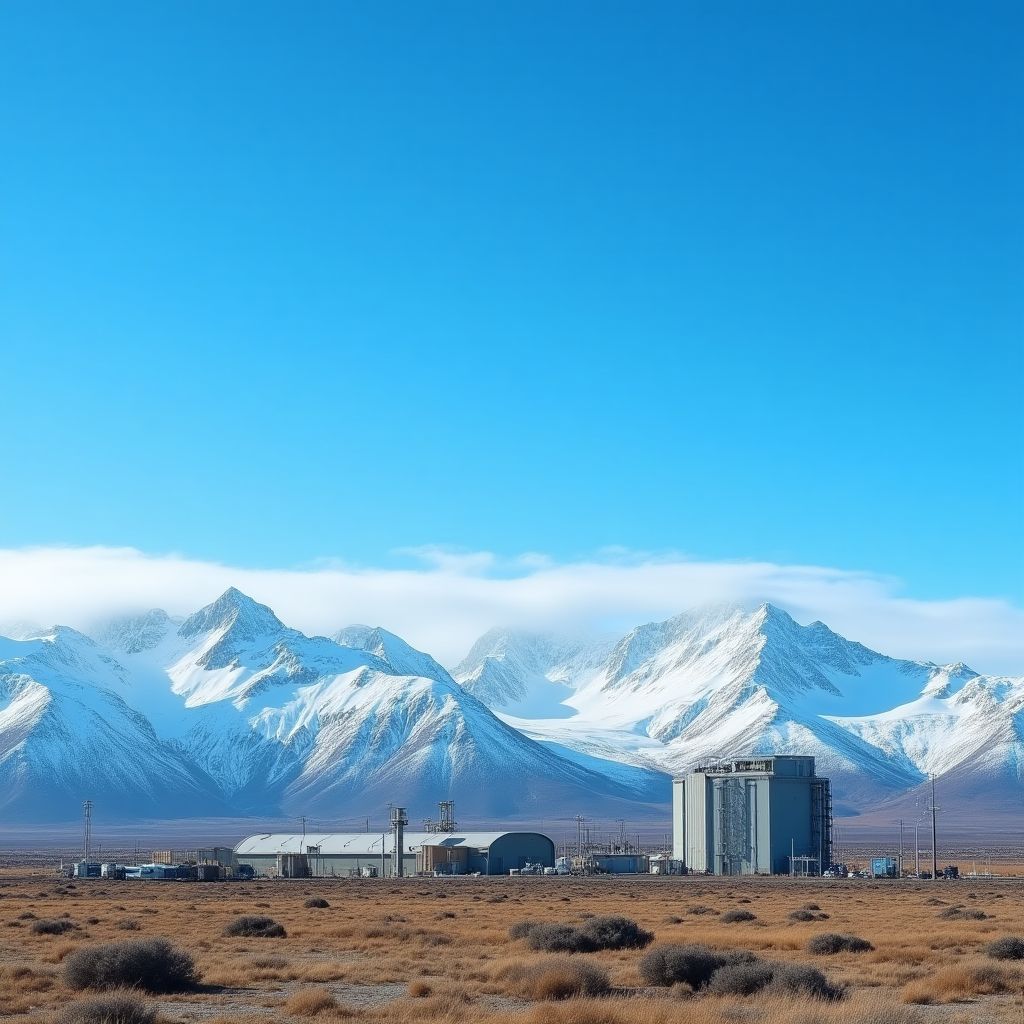 Estación YPF en la Patagonia