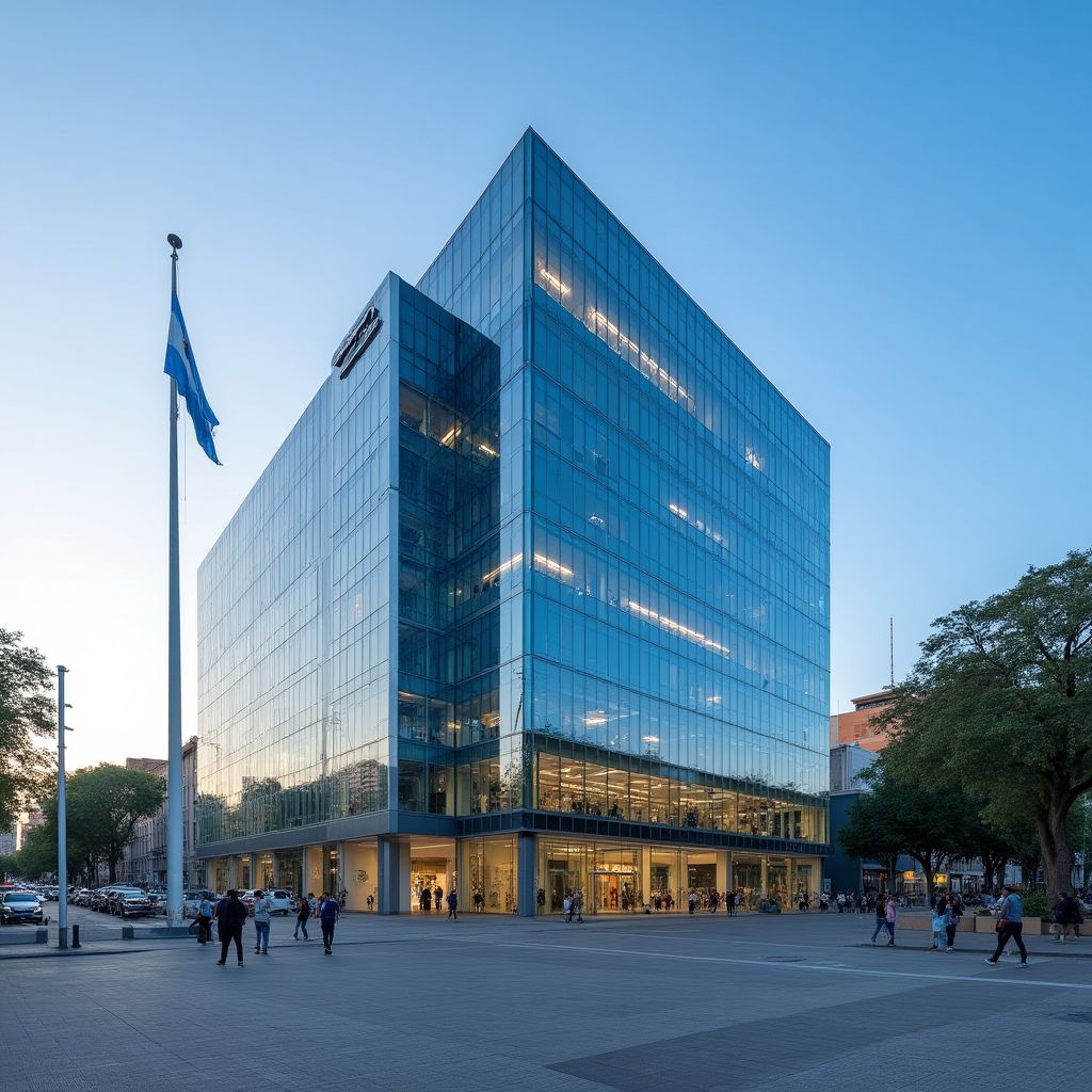 Oficina principal de YPF en Argentina